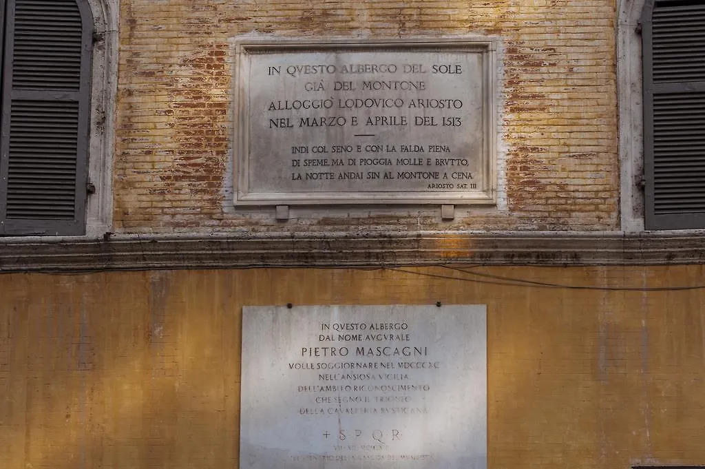 Hotell Antico Albergo Del Sole Al Pantheon Rom